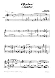 Beets - 5 Poemes - PN10433DMP