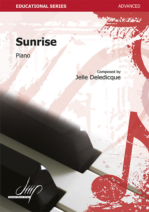 Deledicque - Sunrise for Piano Solo - PN119009DMP