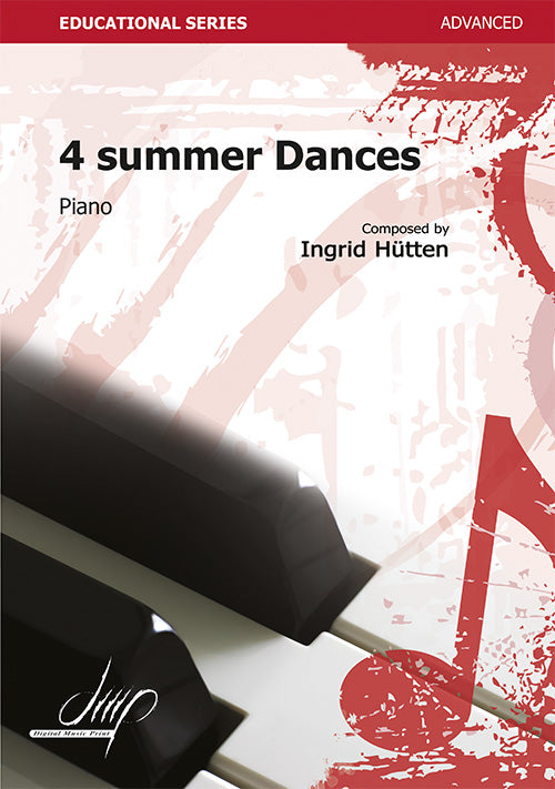 Huetten - 4 Summer Dances for Piano - PN120050DMP