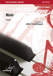 Deledicque - Noir for Piano - PN120059DMP
