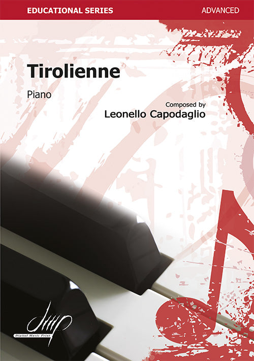 Capodaglio - Tirolienne for Piano - PN120084DMP