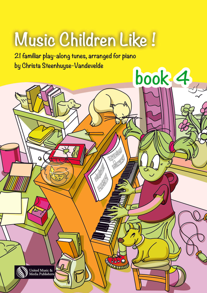 Music Children Like! - Book 4 for Piano with Play-along tracks - PN170303UMMP
