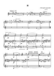 Arnaoudov - Two Monodies for Piano - PN3466M