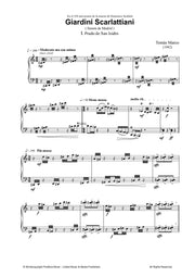 Marco - Giardini Scarlattiani (Sonata de Madrid) for Piano - PN3576PM