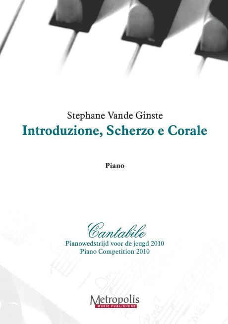 Vande Ginste - Introduzione, Scherzo e Corale - PN6220EM