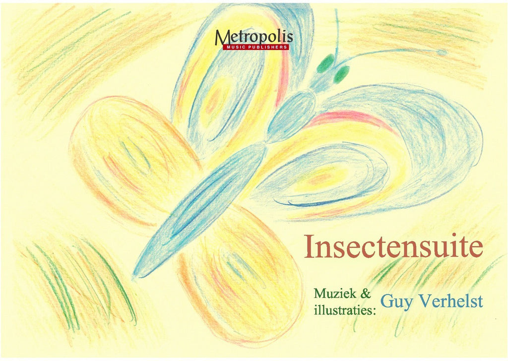 Verhelst - Insectensuite (Bug Suite) for Piano Solo - PN6656EM