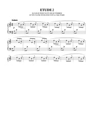 Vandermeulen - 15 Etudes for Piano Solo - PN6687EM
