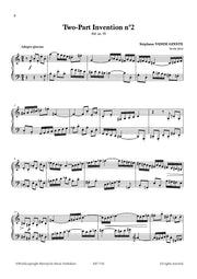 Vande Ginste - Complete 366' - Book 14: 5 Two-part Inventions for Piano Solo - PN7156EM