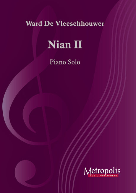 De Vleeschhouwer - Nian II for Piano Solo - PN7173EM