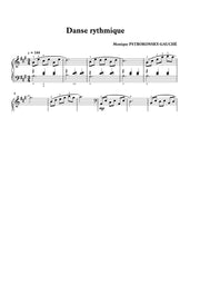 Pstrokonsky-Gauché - Danse Rythmique for Piano Solo - PN7248EM