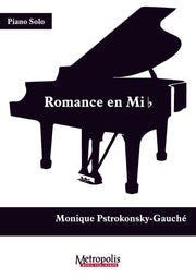 Pstrokonsky-Gauché - Romance en Mib for Piano Solo - PN7260EM