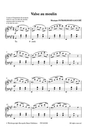 Pstrokonsky-Gauché - Valse au Moulin for Piano Solo - PN7265EM