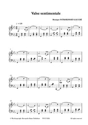 Pstrokonsky-Gauché - Valse Sentimentale for Piano Solo - PN7273EM