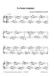 Pstrokonsky-Gauché - La Harpe Magique for Piano Solo - PN7274EM