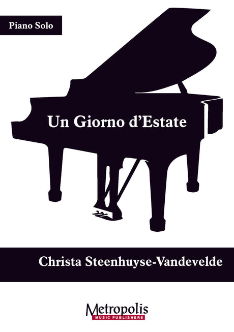 Steenhuyse-Vandevelde - Un Giorno d'Estate for Piano Solo - PN7366EM