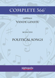 Vande Ginste - Complete 366' - Book 31: Political Songs for Piano Solo - PN7407EM
