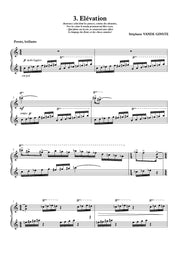 Vande Ginste - "3 Poèmes musicaux" for Piano - PN7471EM