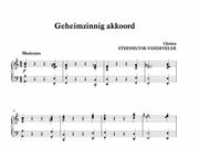 Steenhuyse-Vandevelde - Kinderdeuntjes for Piano - PN7544EM