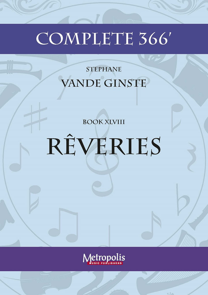 Vande Ginste - Complete 366' - Book 48: 4 Rêveries for Piano Solo - PN7590EM
