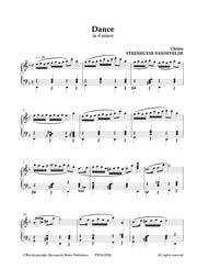 Steenhuyse-Vandevelde - Dance in d minor for Piano - PN7633EM