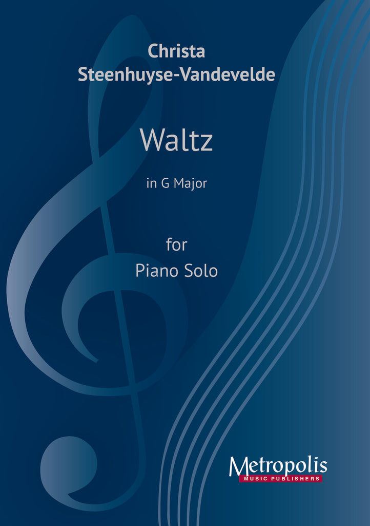 Steenhuyse-Vandevelde - Waltz in G Major for Piano Solo - PN7642EM