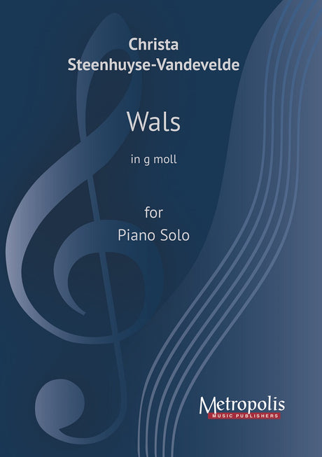 Steenhuyse-Vandevelde - Wals in g moll for Piano Solo - PN7643EM