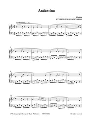 Steenhuyse-Vandevelde - Andantino for Piano Solo - PN7646EM