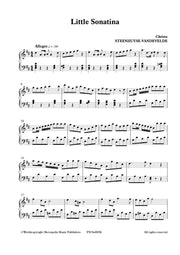 Steenhuyse-Vandevelde - Little Sonatina for Piano Solo - PN7648EM