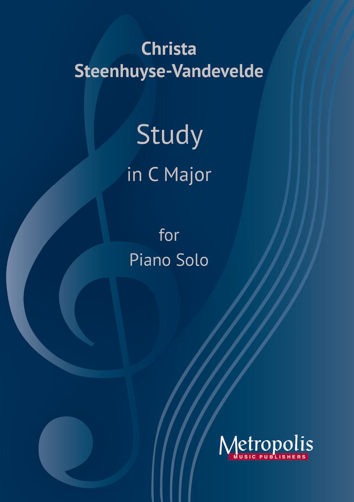 Steenhuyse-Vandevelde - Study in C Major for Piano Solo - PN7656EM