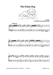 Steenhuyse-Vandevelde - The Frisky Dog for Piano Solo - PN7686EM