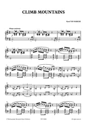 Van Marcke - Climb Mountains for Piano Solo - PN7724EM