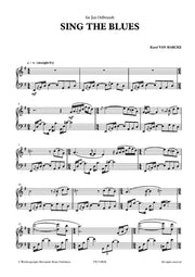 Van Marcke - Sing the Blues for Piano Solo - PN7728EM