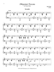 Ford - (Migraine) Toccata for Piano Duet (1 Piano-4 Hands) - PND02