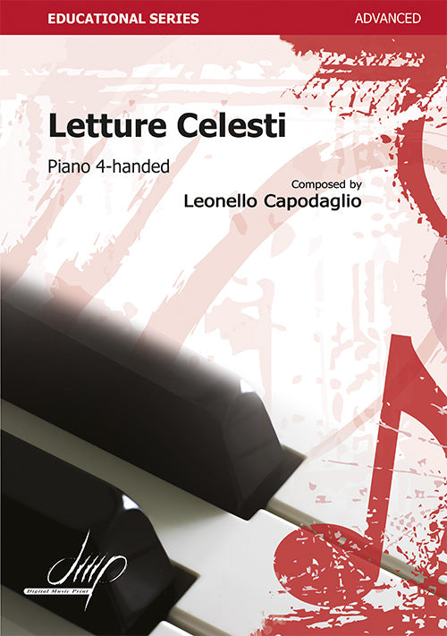 Capodaglio - Letture Celesti for Piano 4-hands - PND120086DMP