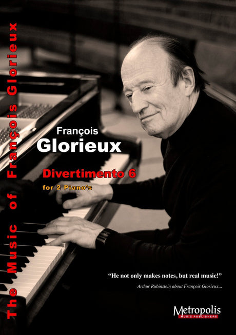 Glorieux - Divertimento 6 for Two Pianos - PND6730EM