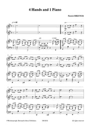 Hiketick - 4 Hands and 1 Piano for Piano Duet - PND6816EM