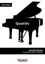 Haydn (arr. Steenhuyse-Vandevelde) - Quadrille for 1 Piano-4 Hands - PND7333EM