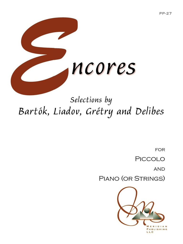 Woehr (ed. Gippo) - Encores for Piccolo and Piano - PP27
