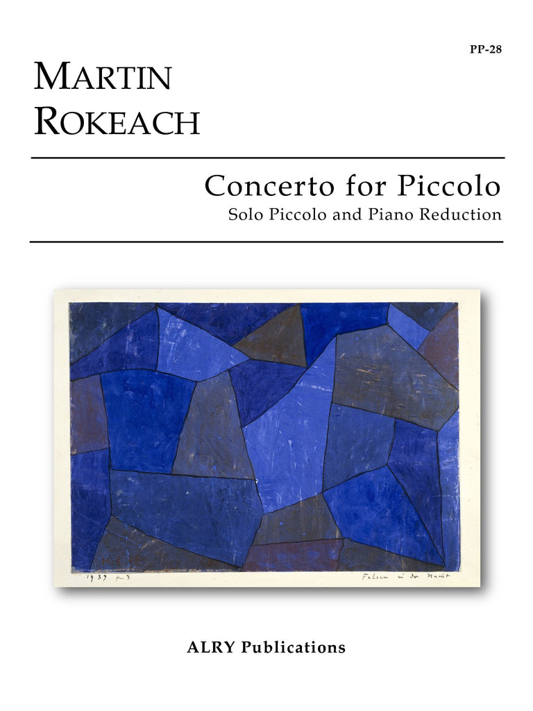 Rokeach - Concerto for Piccolo (Piano Reduction) - PP28