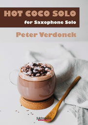 Verdonck - Hot Coco Solo for Saxophone Solo - S7375EM
