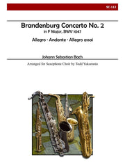 Bach (arr. Yukumoto) - Brandenburg Concerto No. 2 - SC112