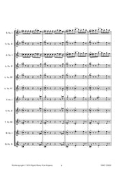 Deronge  - Mikado for Saxophone Choir - SC120009DMP