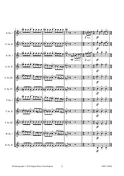Deronge  - Mikado for Saxophone Choir - SC120009DMP