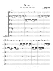 Gigout (arr. Johnston) - Toccata from ‘Ten Pieces for Organ’ for Saxophone Choir - SC101