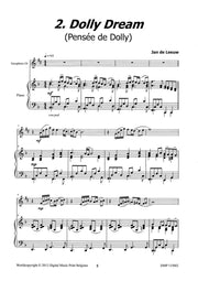 de Leeuw - 10 Nice Pieces for E-Flat Saxophone and Piano - SP115002DMP