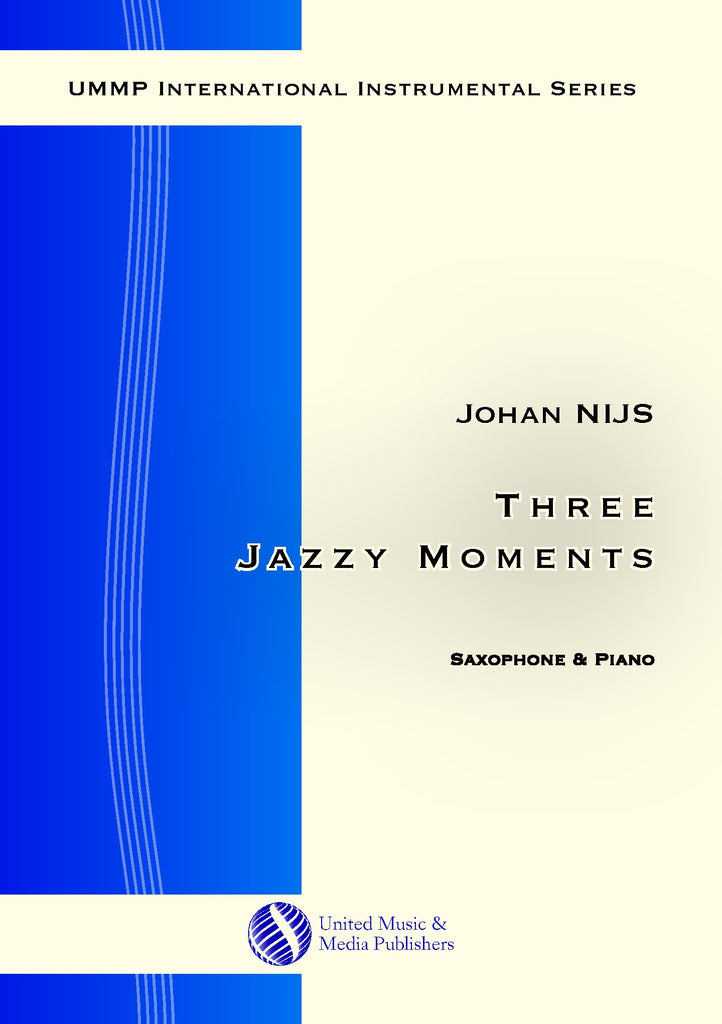 Nijs - Three Jazzy Moments for Saxophone and Piano - SP181003UMMP