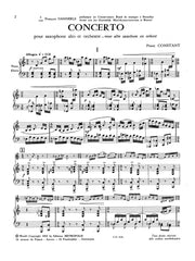 Constant - Concerto for Saxophone (Piano Reduction) - SP4531EM