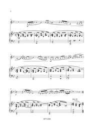 Chatrou - Quarantaine for Alto Saxophone and Piano - SP7513EM