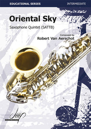 Van Aerschot - Oriental Sky for Saxophone Quintet (SATTB) - SQ119081DMP