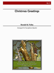 Follas - Christmas Greetings (Saxophone Quartet) - SQ17